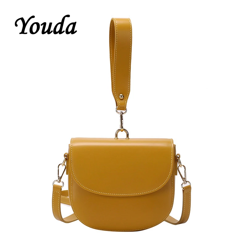 Youda 2019 Новинка Ретро мода стиль одно плечо седельная сумка полукруглая форма