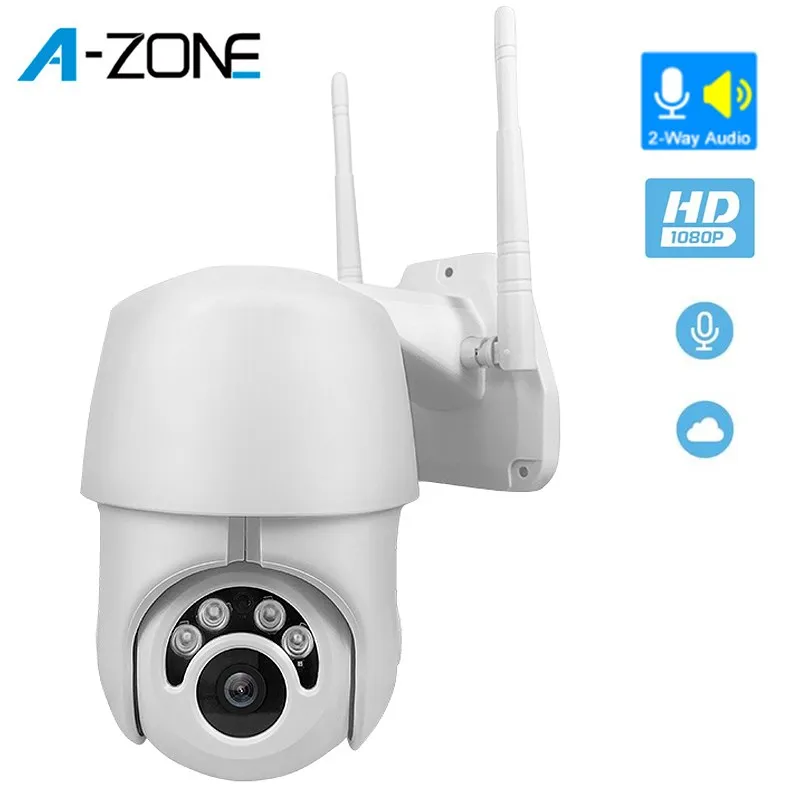Наружная WIFI камера PTZ IP H.265 1080P скоростная CCTV безопасности s Внешняя 2MP HD домашняя