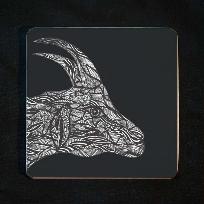 Креативные деревянные подставки для чашки Нескользящие термостойкие кофейные