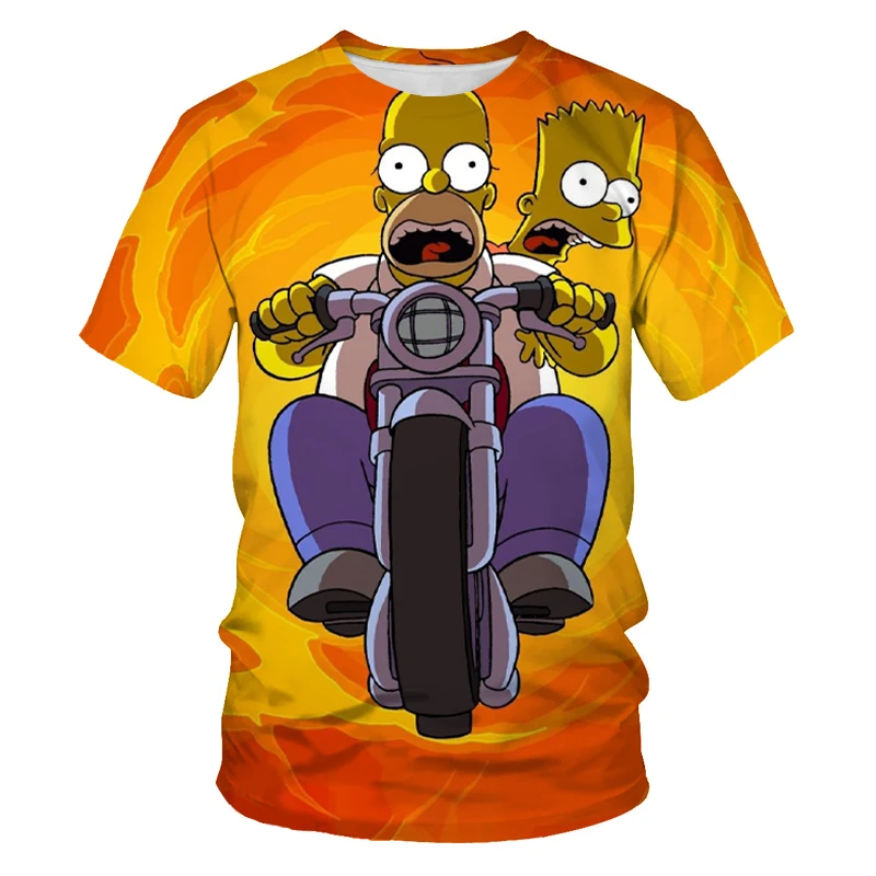 

Family Oversized T-shirt Cartoon Anime Men's T-shirt O-neck Short Sleeve 3D Printing Summer Fashion Personality Outdoor Leisure