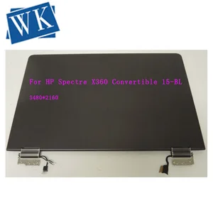 15 6 laptop lcd assembly for hp spectre x360 convertible 15 bl 34802160 free global shipping