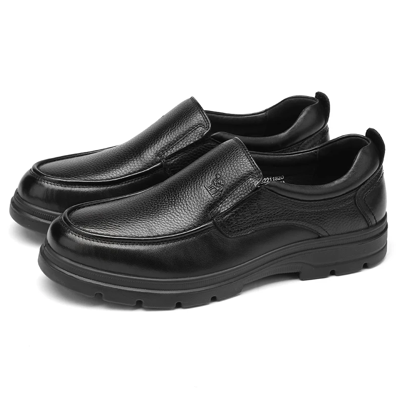 Туфли CAMEL мужские из воловьей кожи деловой стиль повседневные Нескользящие