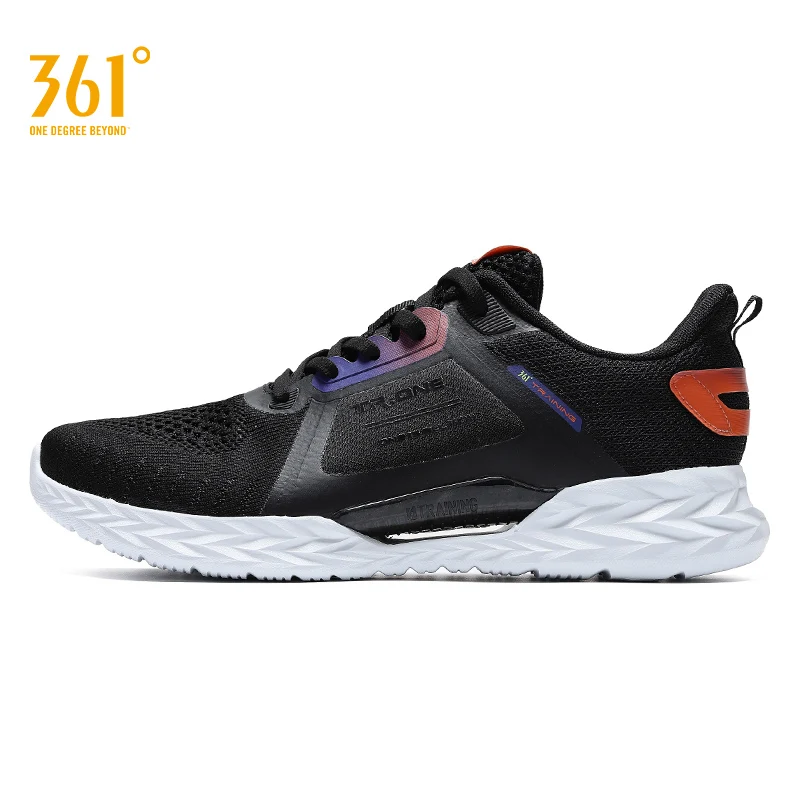 

361 Degrees Men Mesh Knitting Casual Non-Slip Wearable Elite Training Sneakers Male Breathable Sport Shoes W572024413