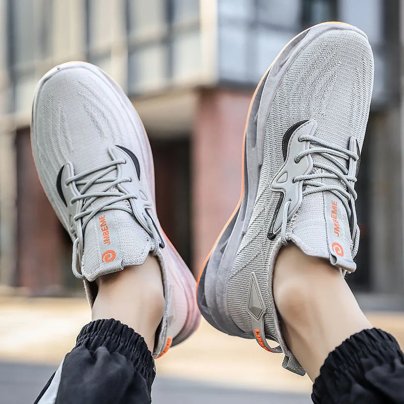 

2021 Classic Men Running Shoes Sneakers Fashion Black Red Grey Blue Breathable Comfortable Sports Trainers 39-44