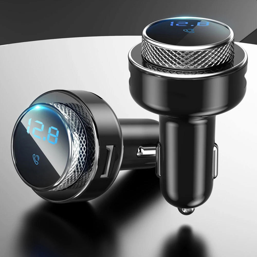 Автомобильное зарядное устройство QC3.0 для быстрой зарядки автомобильный MP3