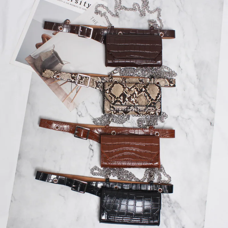 2020 Весенняя поясная сумка Высокая мода стильные трендовые поясные сумки для