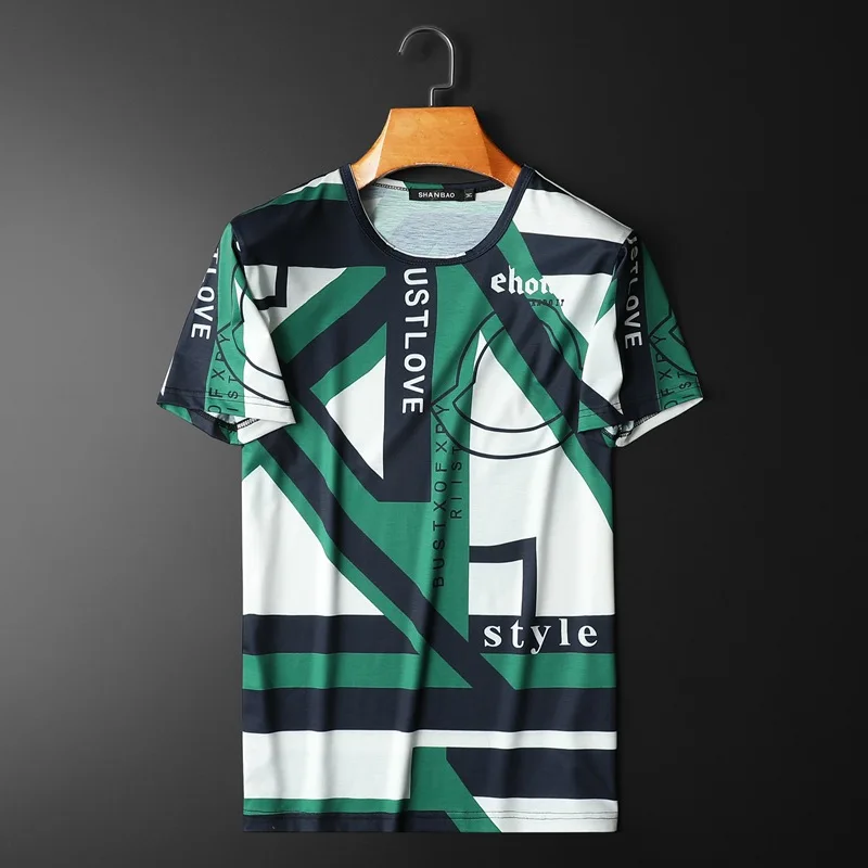 

[Net Red Trendy Pants] Digital printing pants, men's trousers, sports and leisure high-quality geometric trousers