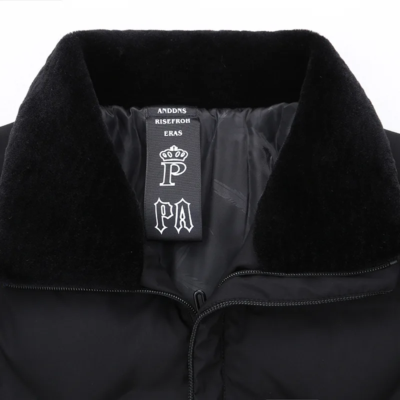 Новое поступление мужская зимняя Вельветовая стеганая куртка супер большой