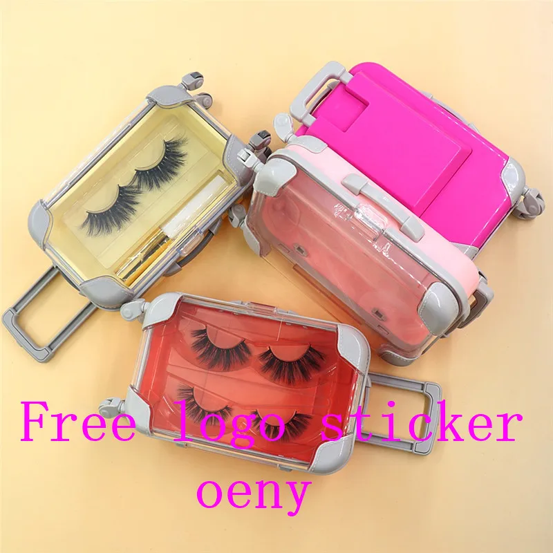 Высокое качество 5d 25 мм норковые ресницы частная этикетка объемные чемодан