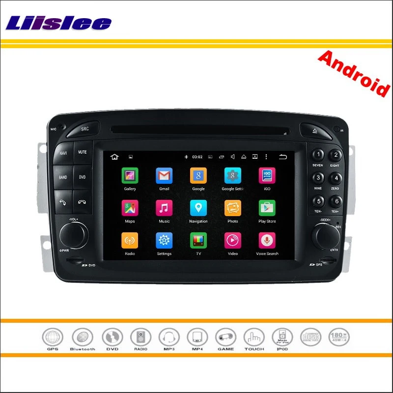 

For Mercedes Benz C W203/Vaneo 2000~2003 2004 2005 Car Android Multimedia Player GPS Navigation DSP Stereo Radio Video Audio