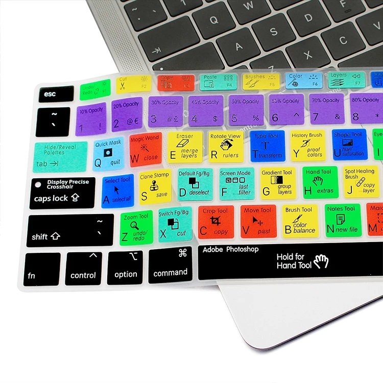 Силиконовый чехол с клавиатурой для MacBook Air 13 дюймов выпуск A1932 дисплеем Retina