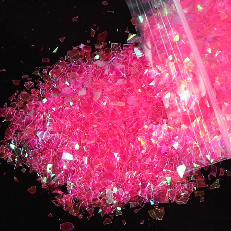 10 г/пакет нестандартные Блестки для ногтей шелковая бумага Блестящие 3D сделай