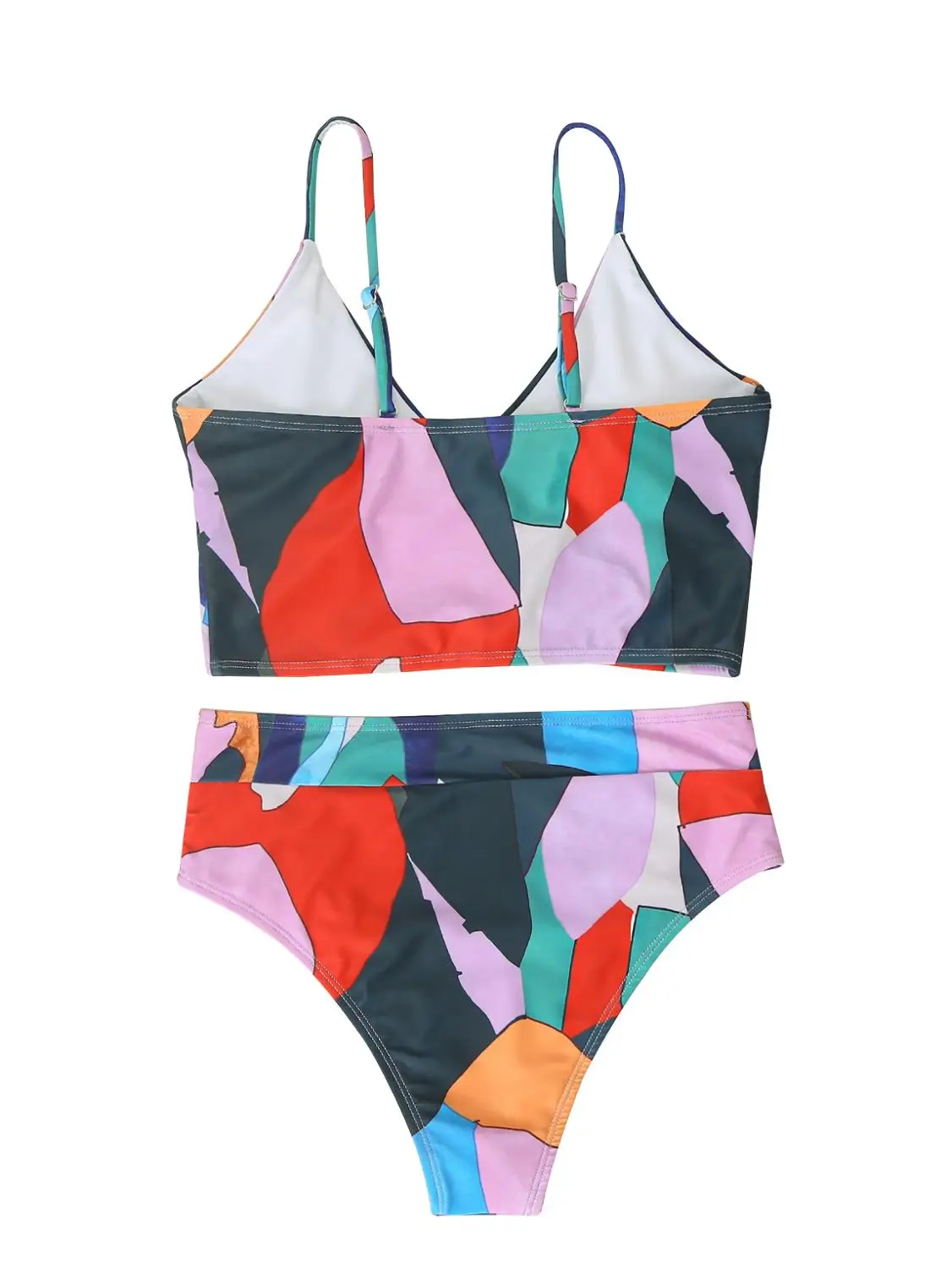 

Sexy Print High Waist Bikinis Women Swimsuit Push Up Swimwear Patchwork Bikini Set Female Bathing Suit Swim Beach Wear Summer