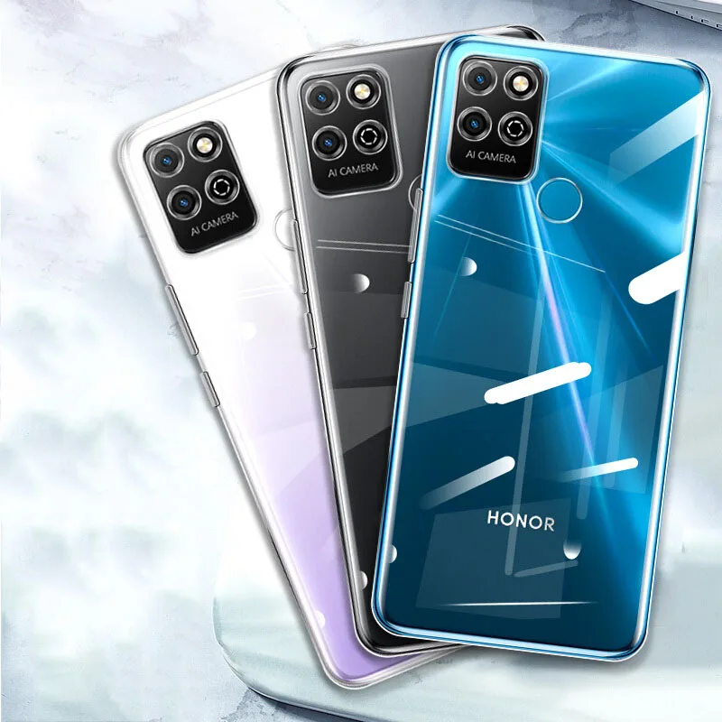 

For Honor Play 5T Pro 5 5T Youth Clear Soft Protective Silicone Case for Honor Play 5 Vitalty 5t Active TPU Phone Shell Capa