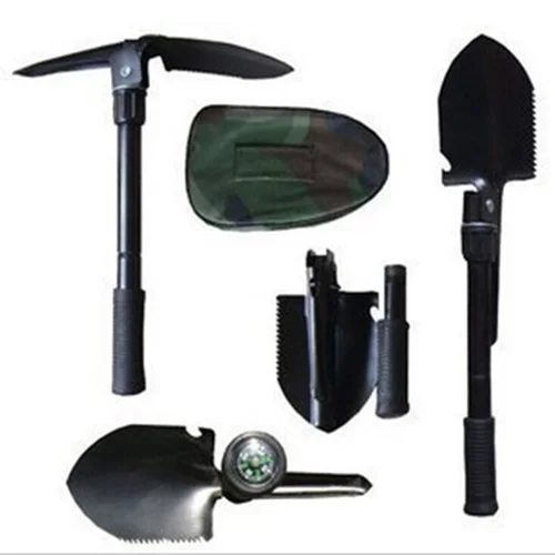 

Outdoor Tool Folding Shovel Spade Garden Camping Hiking Camo Crop Pouch for Camping Portable Practical Tool