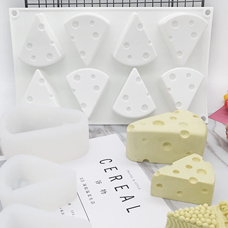 3D силиконовая форма для сыра выпечки муссов десертная антипригарная Желейная