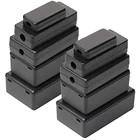 Чехол для инструментов, водонепроницаемый, черный, из АБС-пластика, 2 шт.