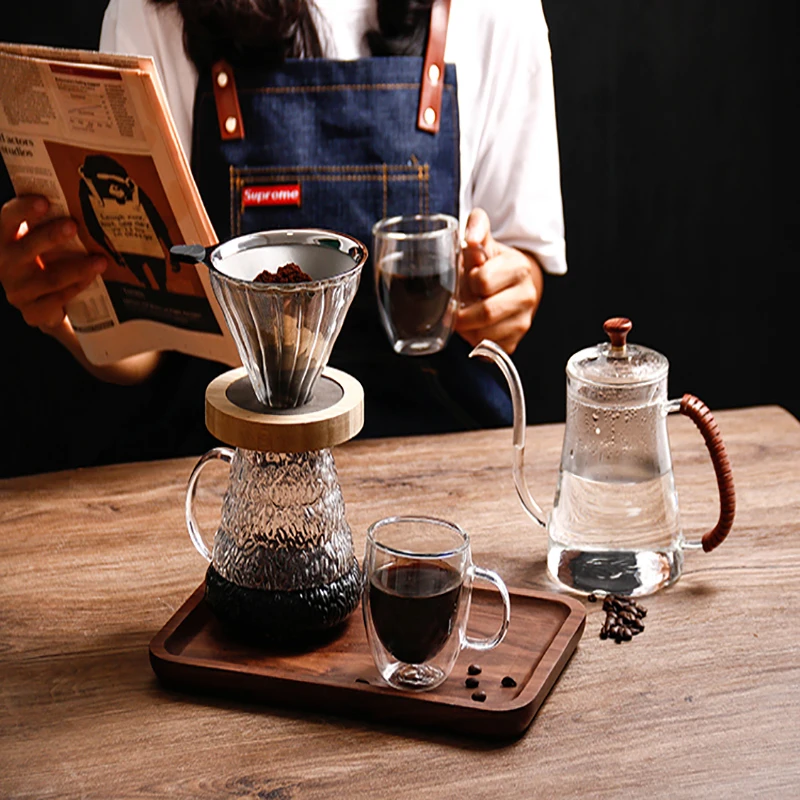 

Daily Reusable Coffee Filter Stainless Steel Bracket Metal Mesh Funnel Basket Multi-model Coffee Filter Cup Filter Tool