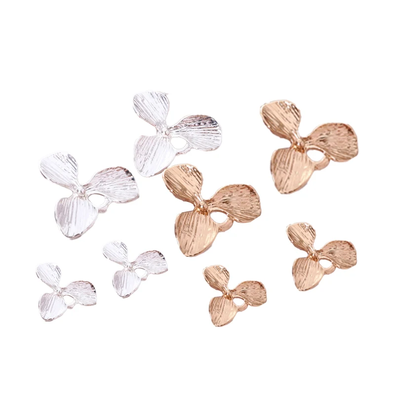 Шарм Подвеска в виде орхидеи ожерелье браслет ювелирных изделий металл сделай