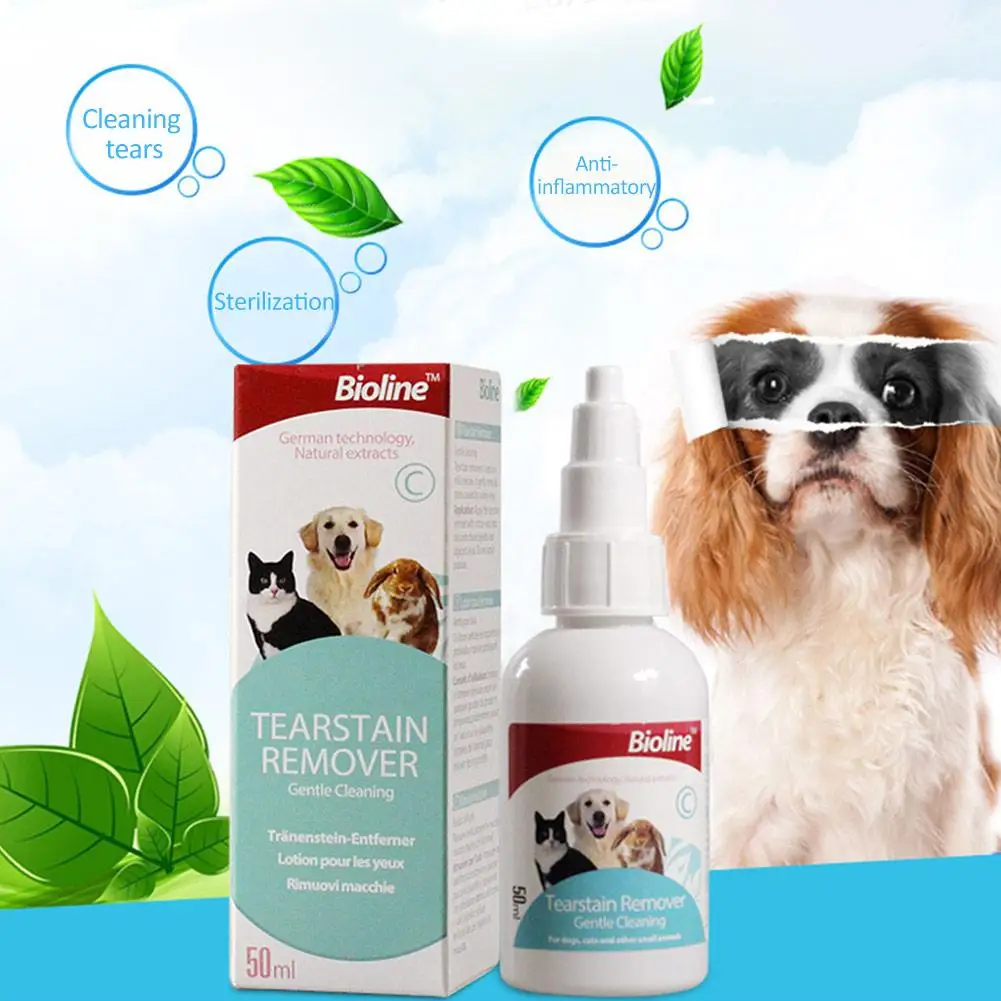 Уход за домашними животными очищающие капли для глаз собак и кошек средство