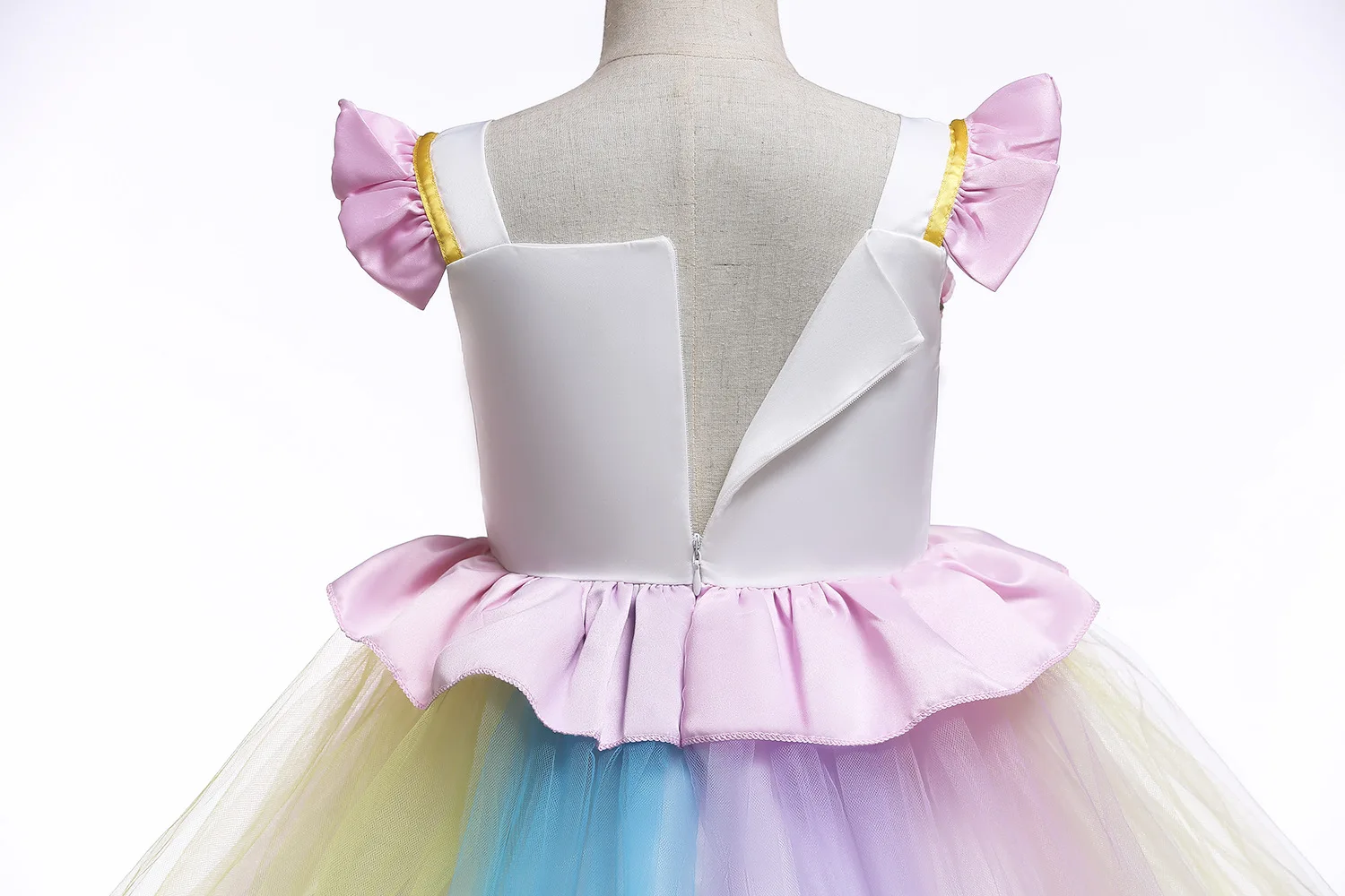 Girls Perform Unicorn Princess Lace Elegant Evening Party Cosplay Costume Toddler Christmas Dress | Детская одежда и обувь