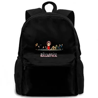 battlestar galactica logo tv series last supper homme style women men backpack laptop travel school adult student