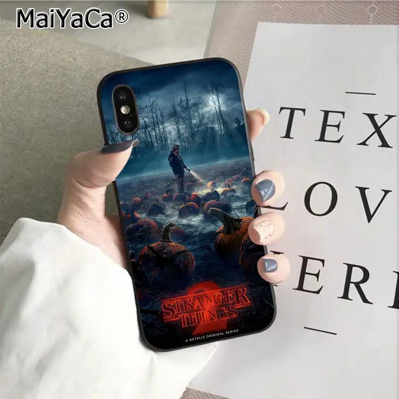 MaiYaCa ТВ Финн вольфхард странные вещи Модный чехол для телефона Apple iphone 11 pro 8 7 66S Plus X 5s SE XS XR XS MAX fundas