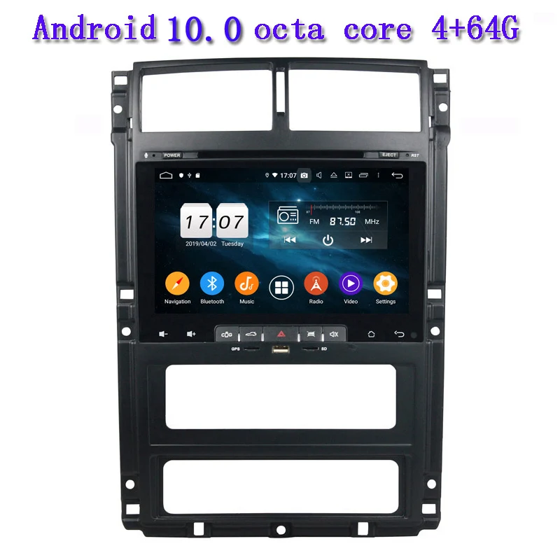 9 дюймов один din android 10 машинный dvd проигрыватель для PEUGEOT 405 PG405 с gps навигацией Wi Fi