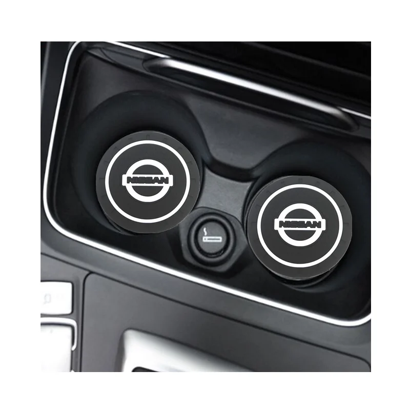 Автомобильный держатель для бутылки с водой 2 шт. Противоскользящий коврик из