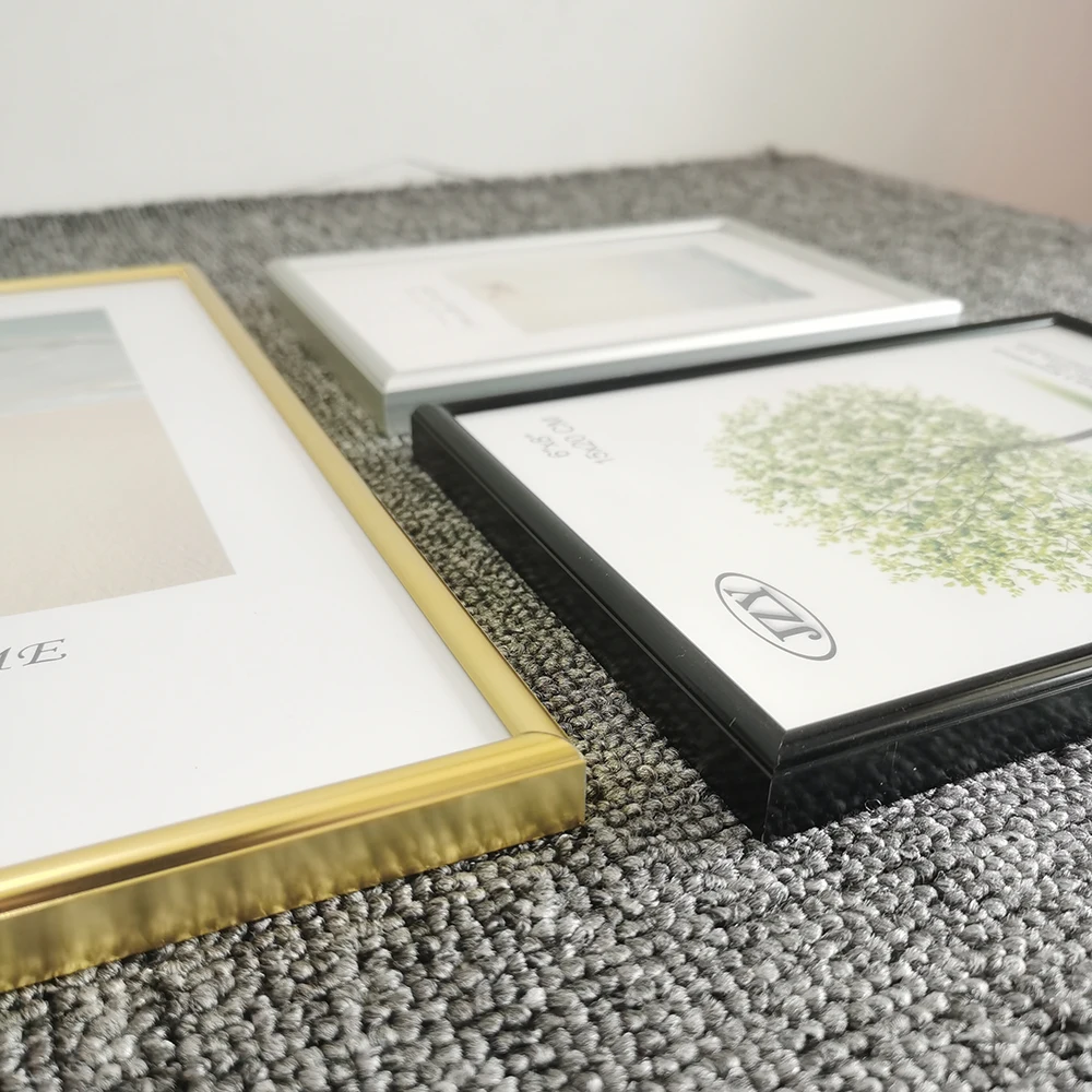 

Metal Picture Frame For Wall Classic Minimalist Desktop Photo Frame For Pictures Frames Pleixglass Certificate Frame