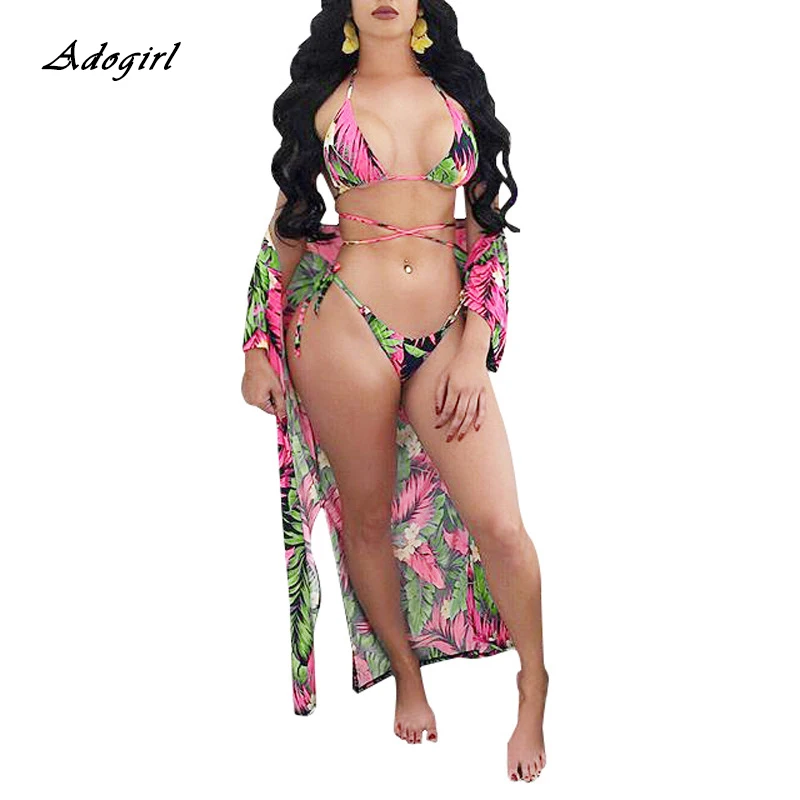 Модный женский кардиган с принтом листьев пляжная одежда летнее богемное