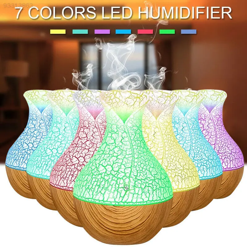 130 мл USB Домашний офис ароматерапия эфирное масло диффузор холодный туман