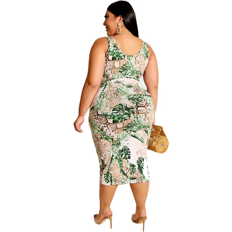 

Sexy Two Piece Set Club Outfits Tie Dye Crop Top And Midi Skirt Set Bodycon 2 Piece Summer Clothes Women Matching Sets Plus Size