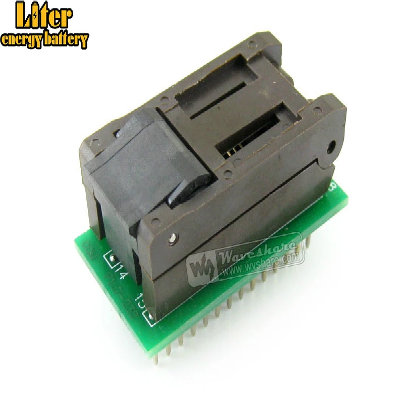 SOP28 TO DIP28 (B) SO28 SOIC28 SOP IC тестовый разъем программирующий адаптер 1 27