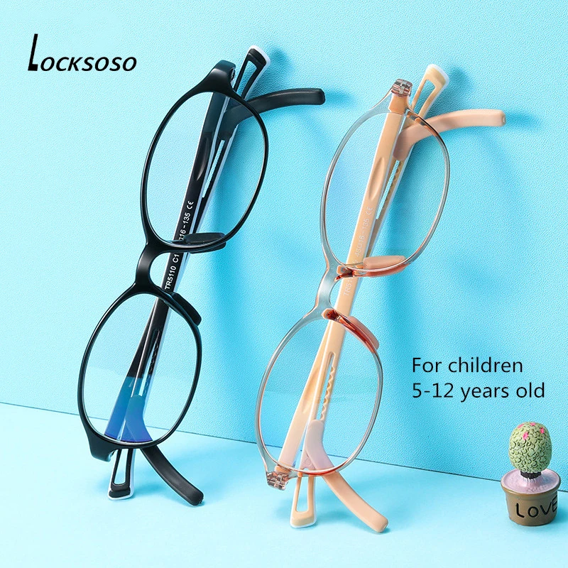 LOCKSOSO Anti Blue Light Radiation Glasses For Children Kids Boy Girl Computer Gaming Glasses Blue Ray Glasses Oculos Infantil