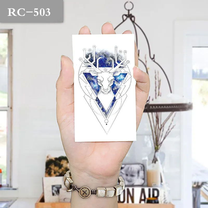 Новая звездная серия боди-арт красота макияж водостойкая временная татуировка