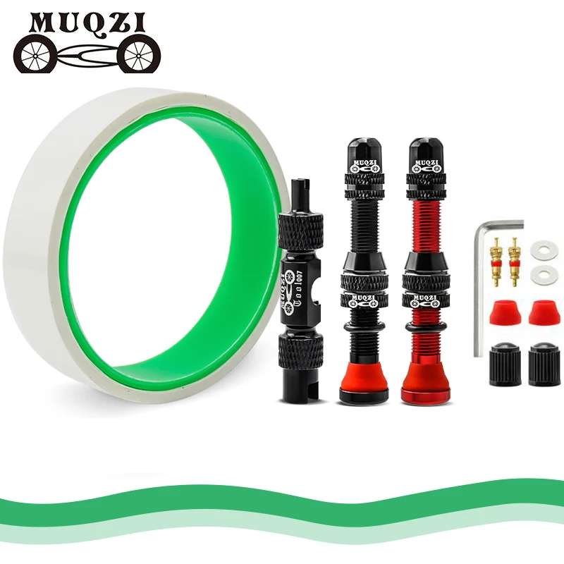 

Комплект бескамерных шин MUQZI, бескамерная уплотнительная лента для обода горного и дорожного велосипеда, с ниппелем шрадера, 60 мм, инструмен...