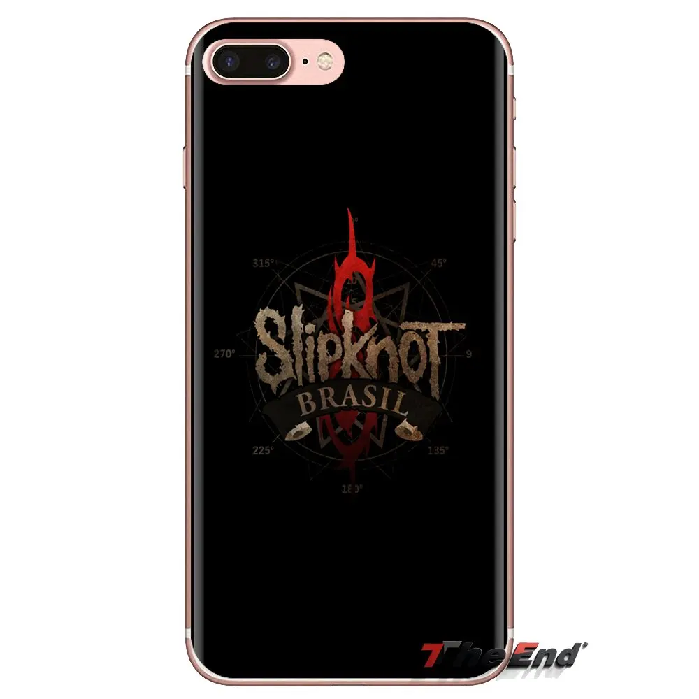 Американский тяжелый металл логотип Slipknot прозрачный мягкий чехол сумка для huawei