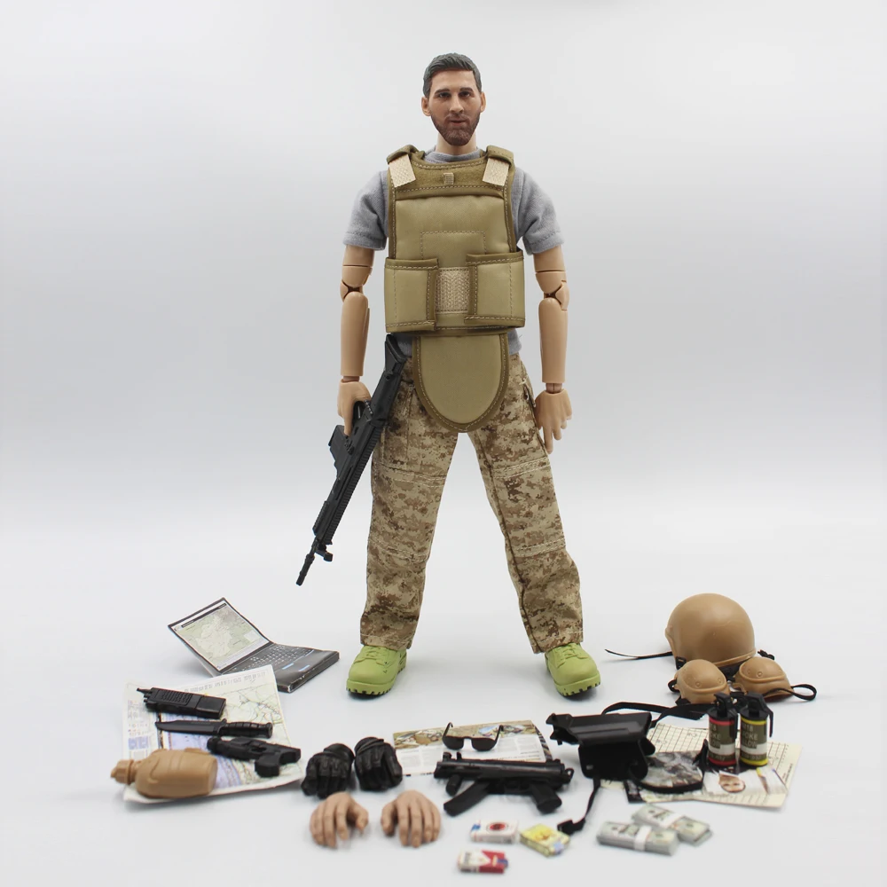 1/6 масштаб(12 дюймов и 30 см) SWAT Soldier Ronaldo Rooney Neymar, фигурки, игрушки, куклы с аксессуарами(свобода выбора