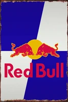 red bull metal brushed vintage metal sign tin sign tin plates wall decor room decoration retro for pub home club man cave cafe
