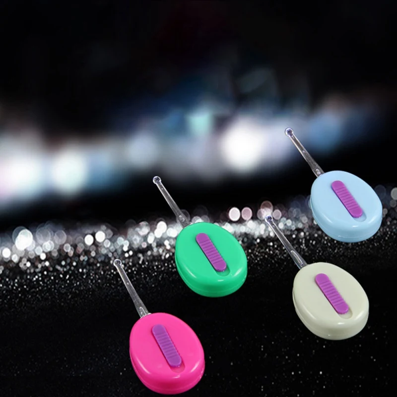 Детский безопасный светильник для ухода за ушами съемная светящаяся ложка ушей