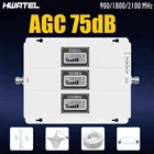 Авто усиления Управление 75db усилитель сигнала усилитель-повторитель Стандартный AGC B8 B3 B1 Omni Ceiling антенна комплект