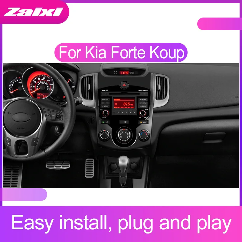 Автомагнитола для Kia Forte Koup / Cerato Si 2008 2013 2 Din WIFI GPS|Автомагнитолы| |
