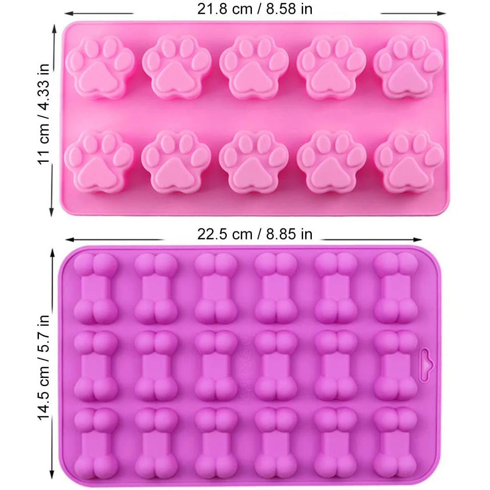 Силиконовая форма в виде кошачьей лапы форме собаки медведя для литья леденцов