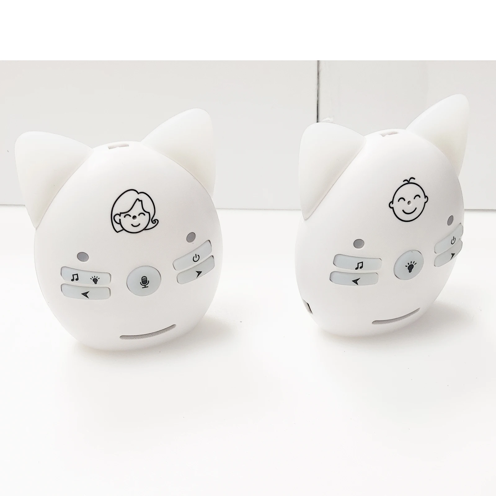 

2.4GHz Wireless Infant Baby Monitor V20 Portable Audio Walkie Talkie Kits Baby Phone Alarm Kids Radio Intercoms Nanny Babysitter