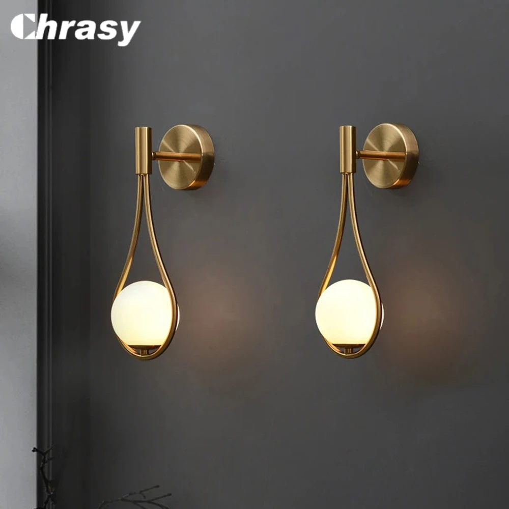 

Modern Nordic Study LED Wall Lights Living Room Bedroom Lamps Balcony Loft Aisle Decoration Sconces Lighting Industrial Fixtures