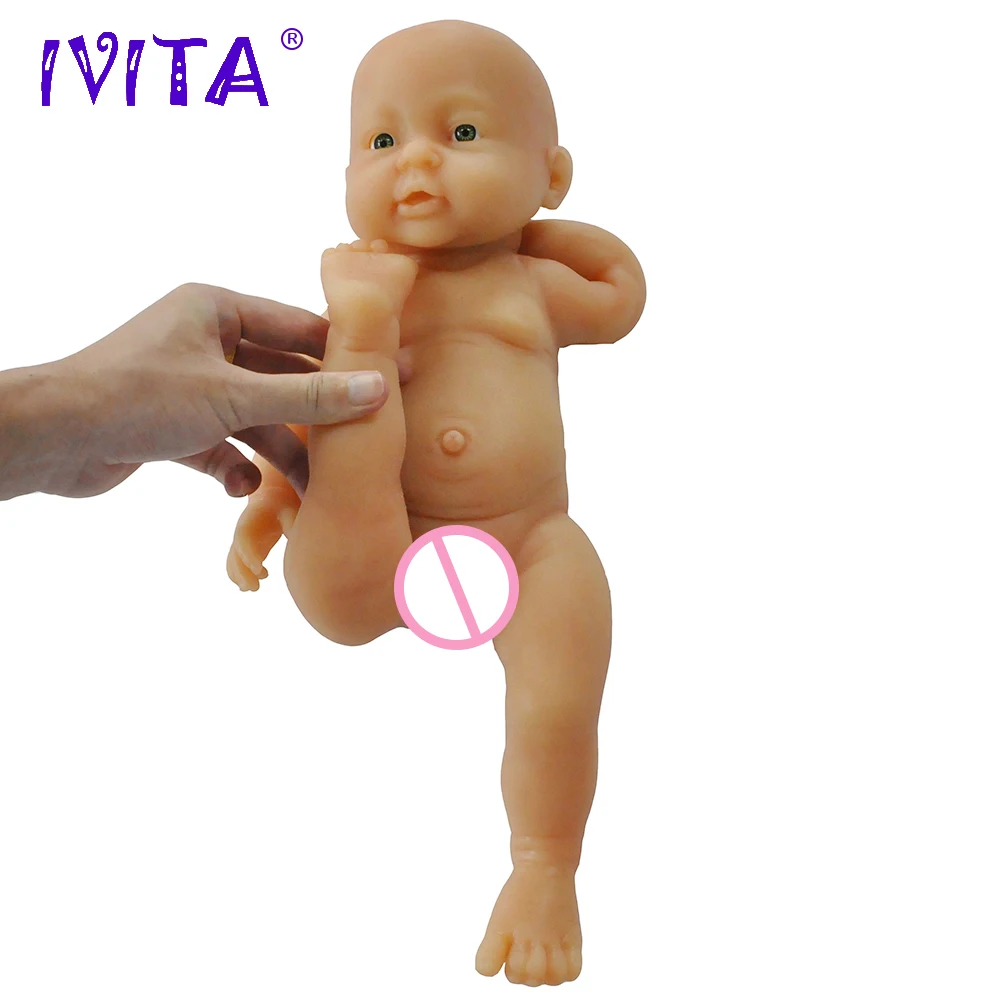 [ из США и Китая] IVITA 41 см 2 кг мальчик Глаза открываются силиконовые Reborn Alive куклы реалистичные детские игрушки