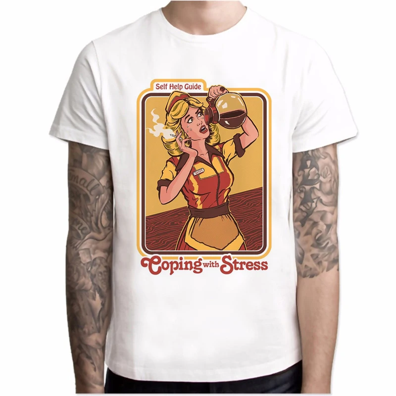 Men Shirt Funny Let's Sacrifice Toby T shirt men Short Sleeves Graphic T-shirt Printed Demons Horror Devil Worship Satanism | Мужская
