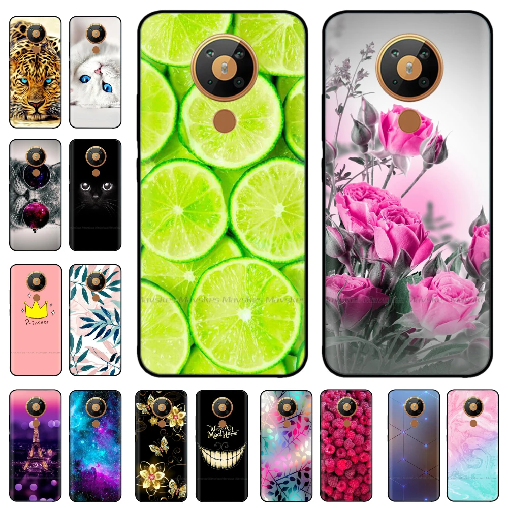 

Silicone Case For Nokia 5.3 Case Soft Tpu Phone Shell Cover For Nokia 8.3 nokia5.3 Fundas Coque Etui Bumper Protective Cover