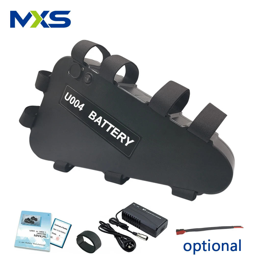

Ebike Battery 48V 20Ah Triangle Electric Bicycle Battery 30A 50A BMS 500W 750W 1000W 1500W 1800W 18650 Cell BBS02 BBS03 BBSHD